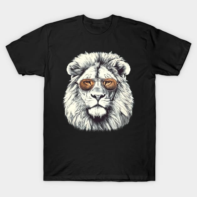 Lion T-Shirt by designedbyjamie